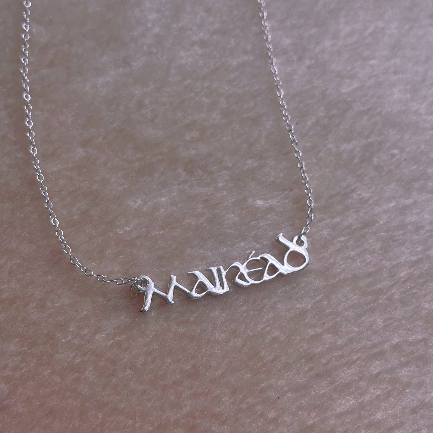 name necklace