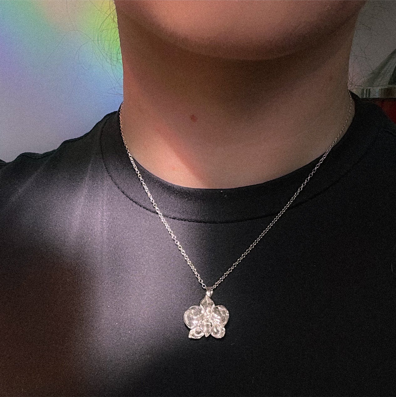 orchid charm