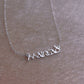 name necklace