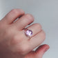 pink sapphire ring