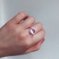 pink sapphire ring