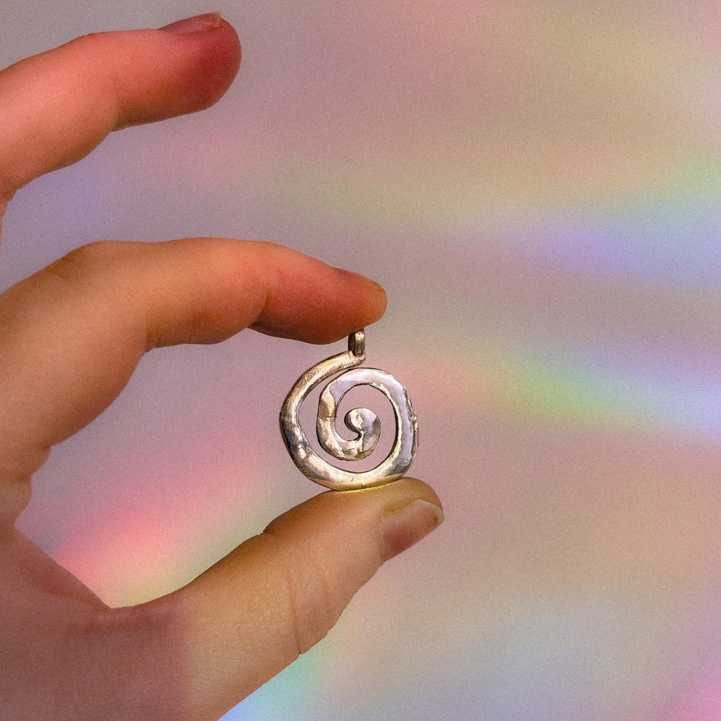 spiral pendant
