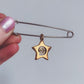 spiral star charm